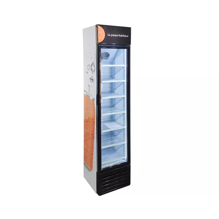 ransparent beverage cooler and beverage cooler transparent door